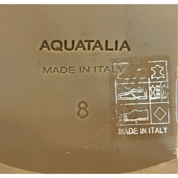Aquatalia Carisa Bootie in Whiskey Made in Italy NWOB Size 8 - Picture 8 of 8